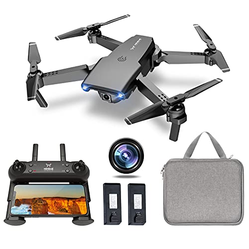NEHEME Drones with Camera for Adults, NH760 1080P FPV Drone for Kids  Beginners, Foldable WIFI RC Quadcopter with 2 Batteries for 32 Min Flight